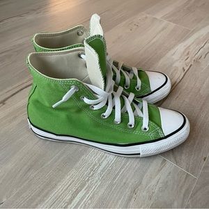 CONVERSE ALL STAR Matcha Green High Top Sneakers